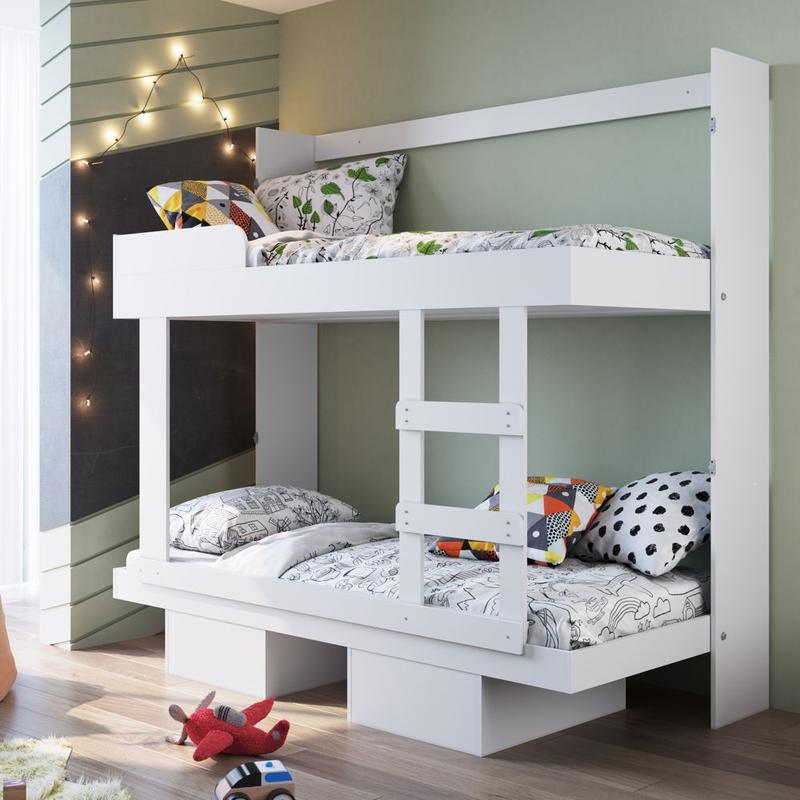 Beliche Dobrável Santiago para Colchão 88cm com Nichos BP4090 Art